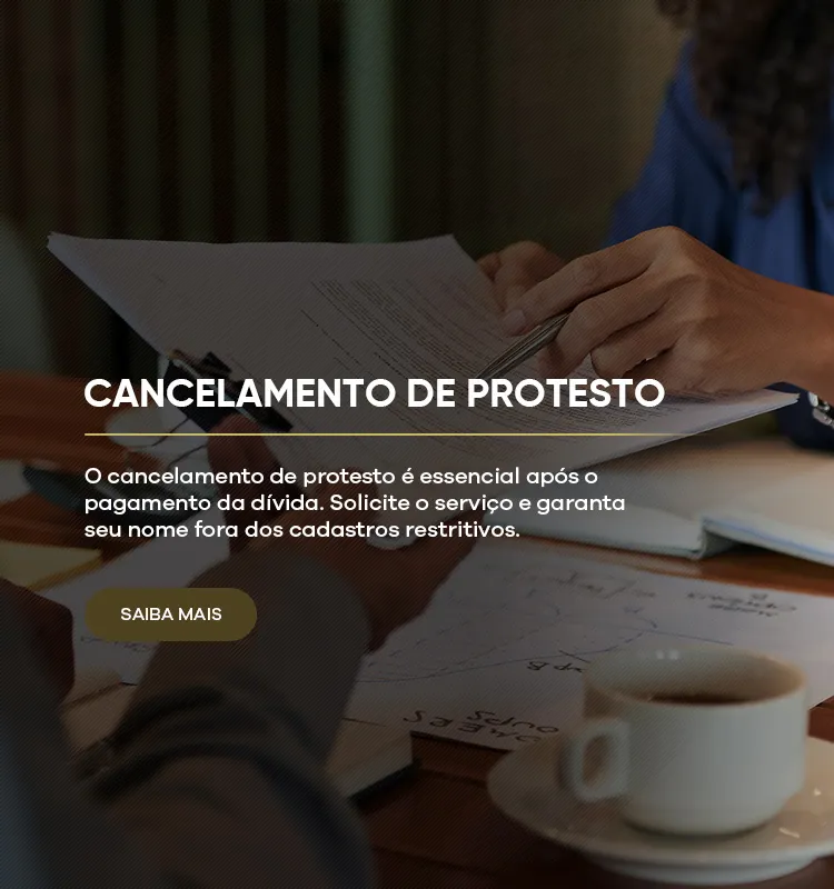 Cancelamento de Protesto